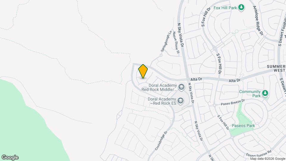 12586 Huckleberry Oak Ave Map and Location Details