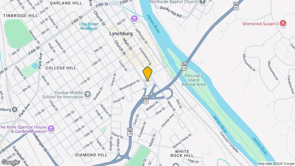 1418 Church St Map and Location Details