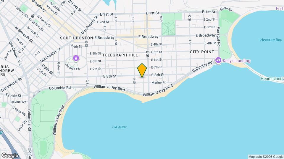 9 Hatch St, Unit #3 Mapa y Detalles de la Ubicación