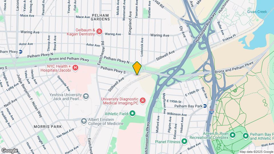 The Equestrian At Pelham Parkway Mapa y Detalles de la Ubicación