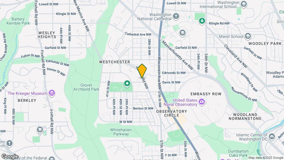 2602 Tunlaw Rd NW Map and Location Details