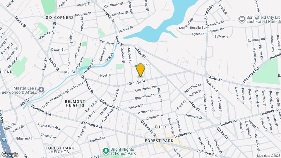 244 Orange St Map and Location Details