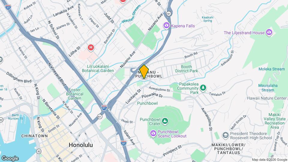 142 Kaloko Ln, Unit 1 Map and Location Details