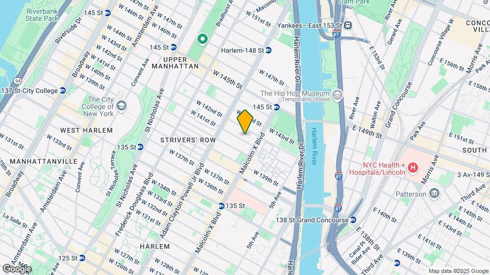 111-115 W 141st St Mapa y Detalles de la Ubicación