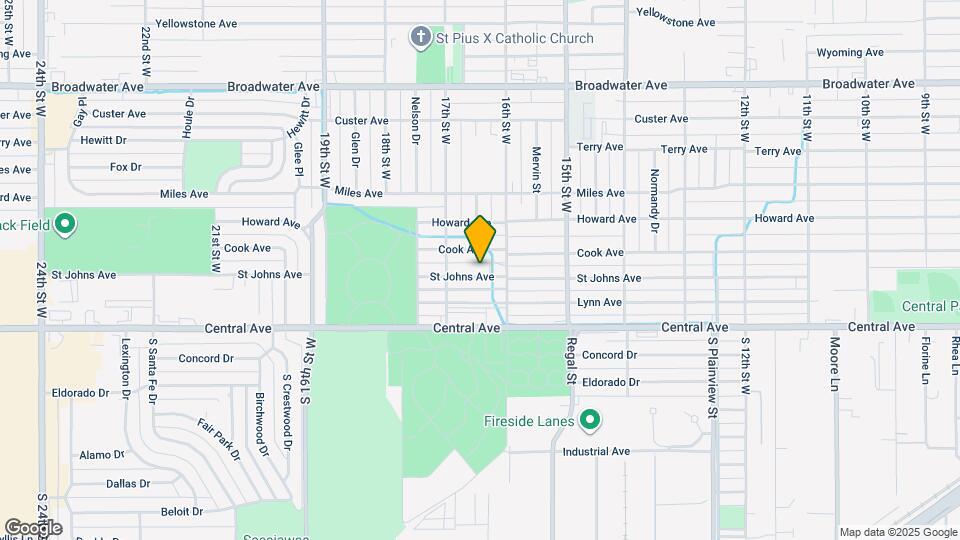 1617 St Johns Ave Map and Location Details