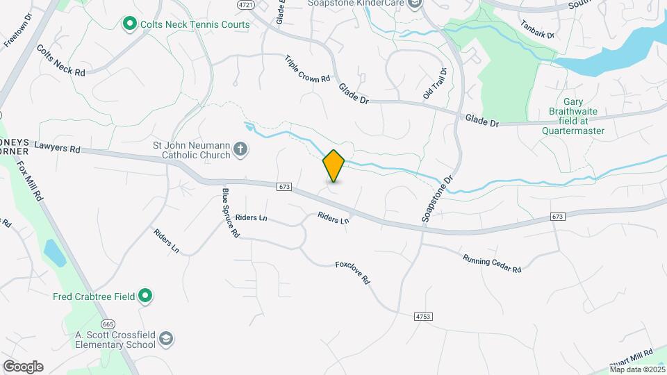 2509 Fauquier Ln Map and Location Details