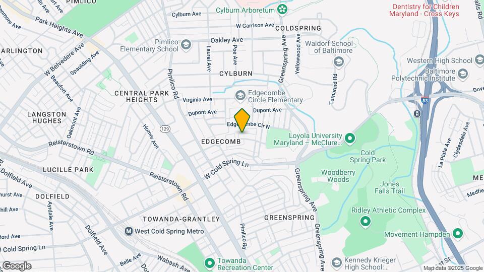 2848 Edgecombe Cir S Mapa y Detalles de la Ubicación