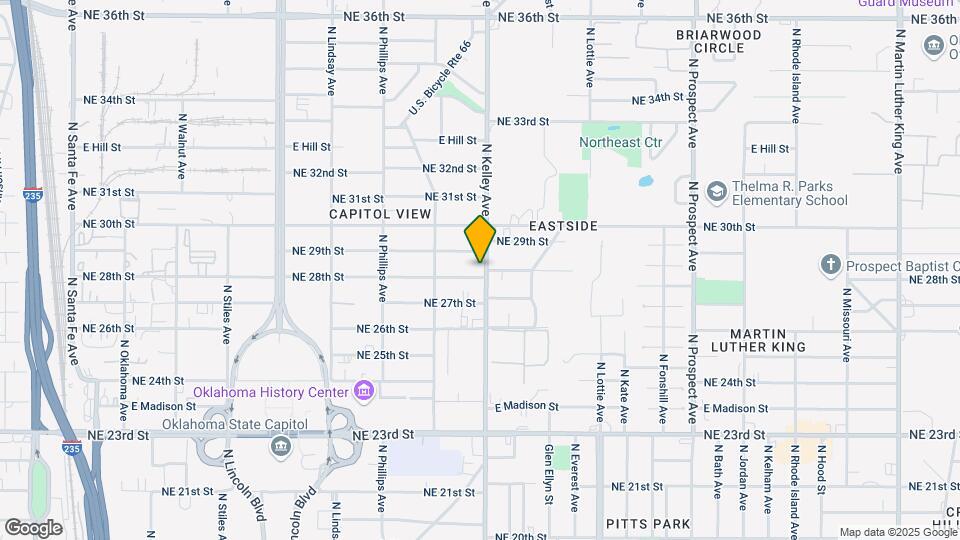 941 NE 28th St Map and Location Details
