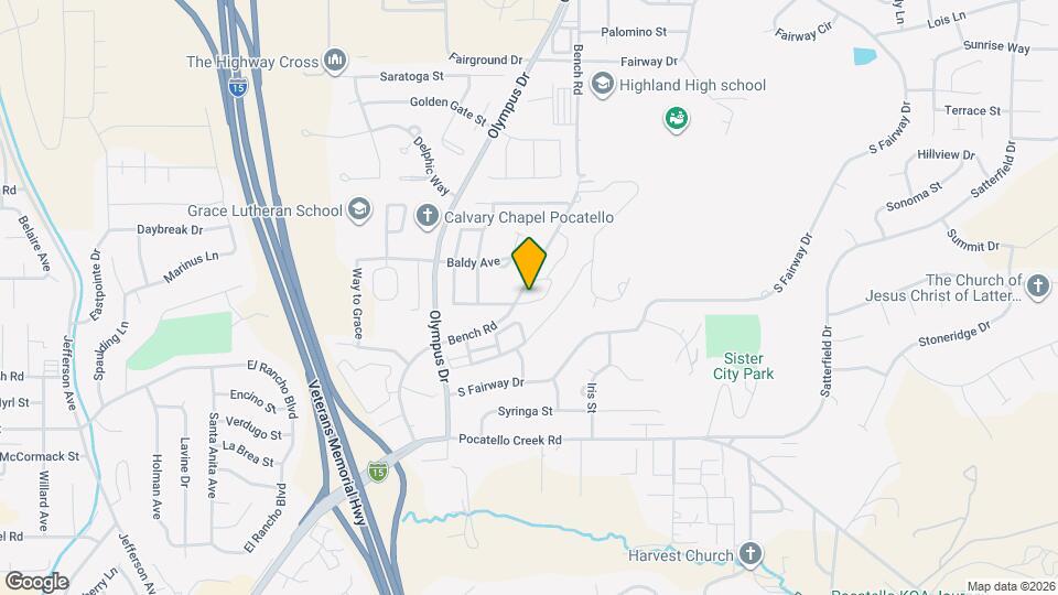 1522 Bench Rd Map and Location Details