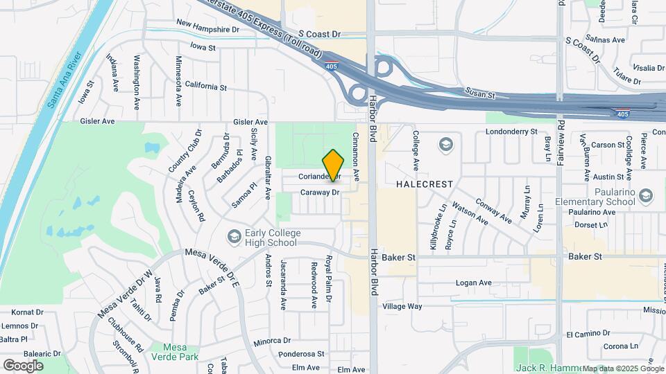 1568 Caraway Map and Location Details