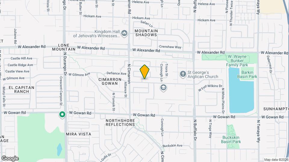 10001 Dove Ridge Dr Map and Location Details