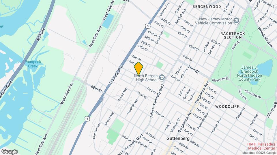 7400 Dane Ct Map and Location Details