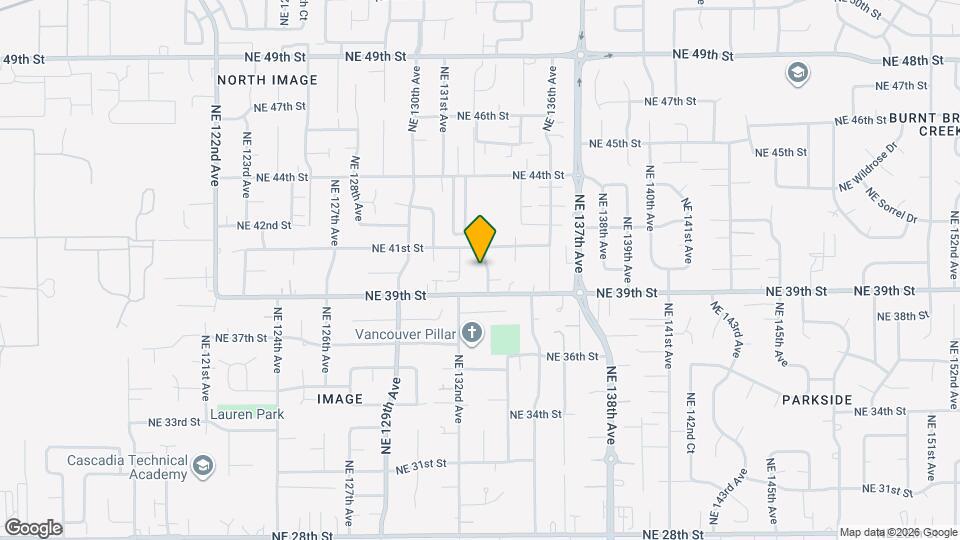 4002 NE 133rd Ave Map and Location Details