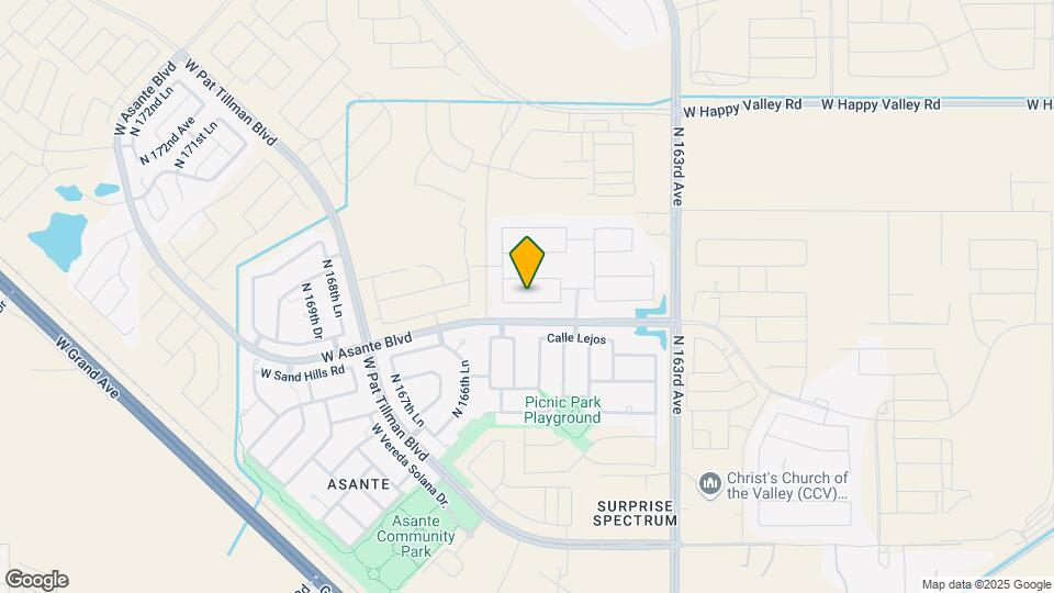 16562 W Alameda Rd Map and Location Details
