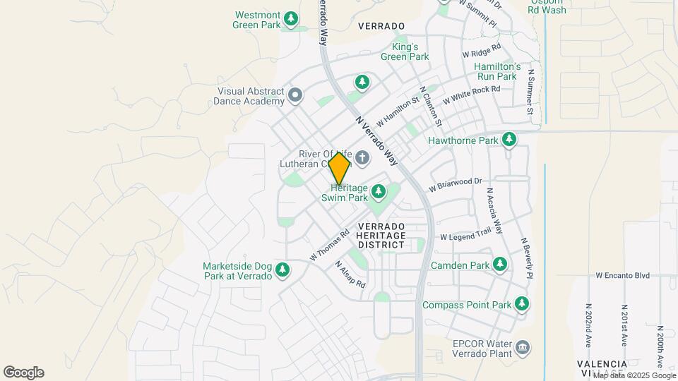 2670 N Heritage St Map and Location Details