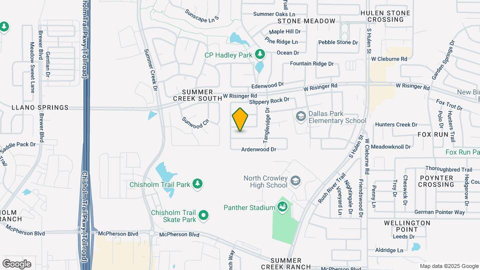 4740 Poplar Ridge Dr Map and Location Details