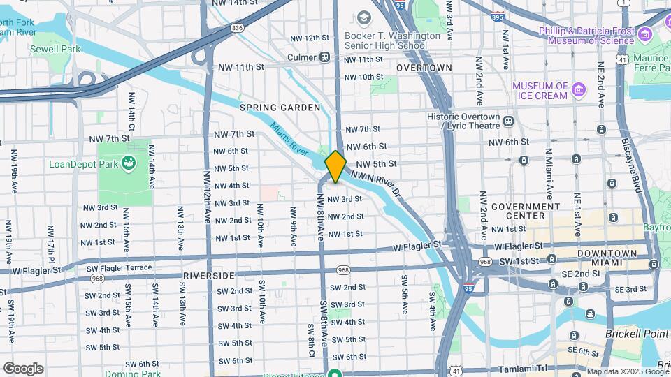 728 NW 4th St Map and Location Details