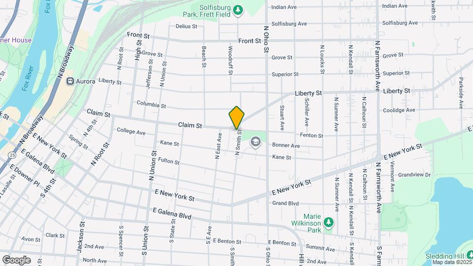 192 N Smith St Map and Location Details