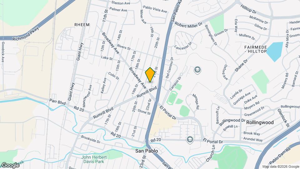 2717 21st St Map and Location Details