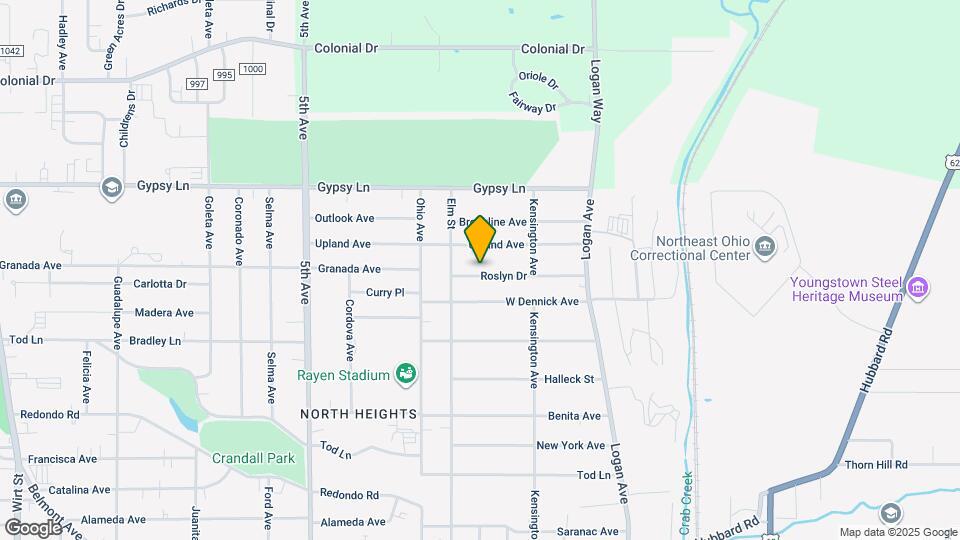 160 Roslyn Dr Map and Location Details