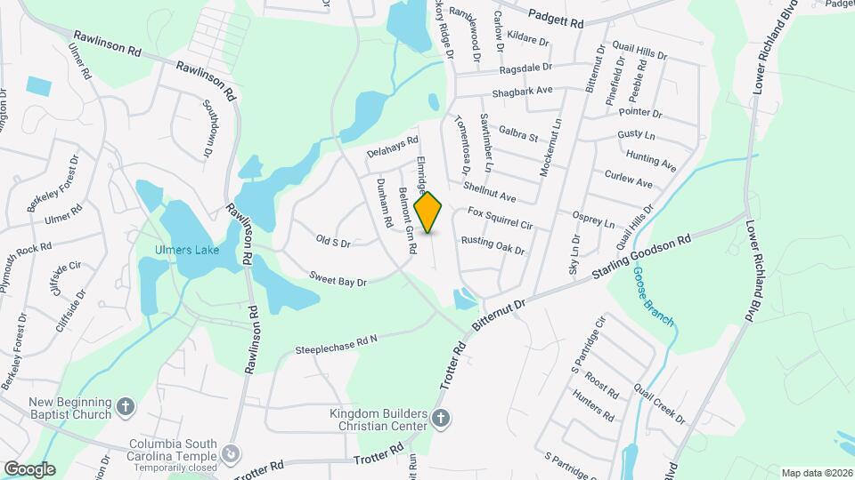 2037 Elmridge Rd Map and Location Details