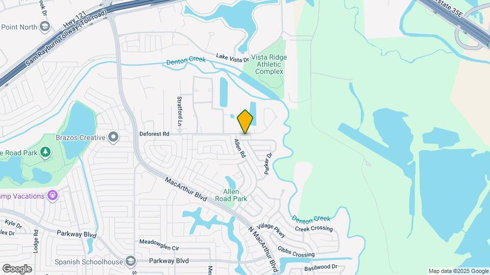 892 Brentwood Dr Map and Location Details