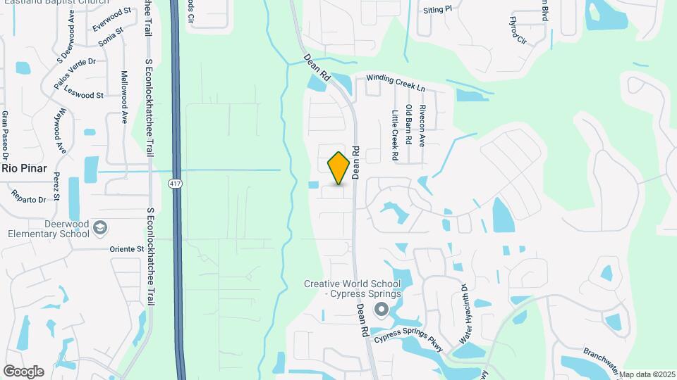 1232 Creekbottom Cir Map and Location Details