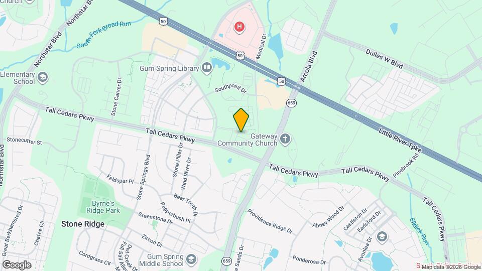 42219 Black Rock Terrace Map and Location Details