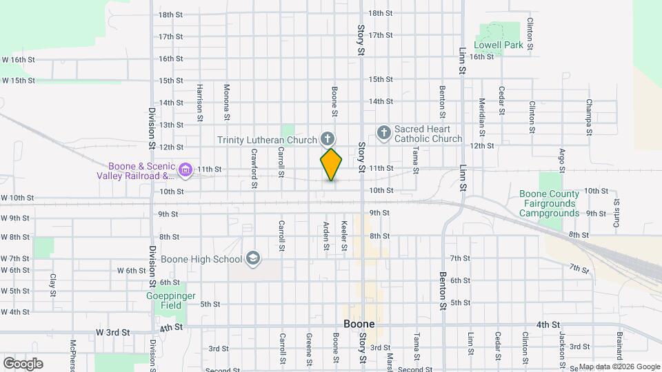 735 10th Street Mapa y Detalles de la Ubicación