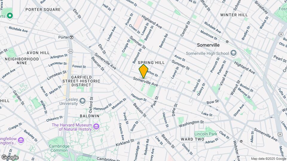 585a Somerville Ave, Unit A1 Mapa y Detalles de la Ubicación