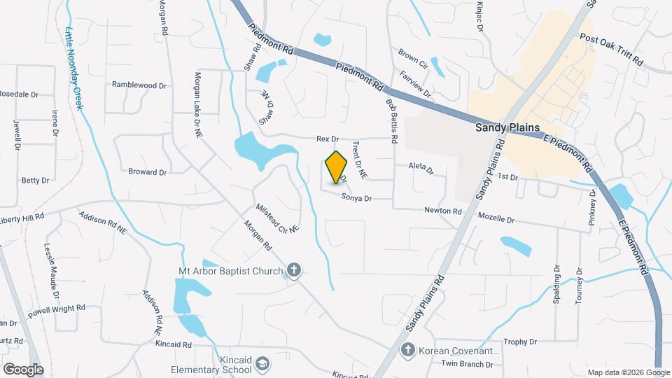 1625 Sonya Dr Map and Location Details