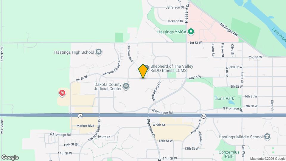 1497 4th St W, Unit 2 Map and Location Details