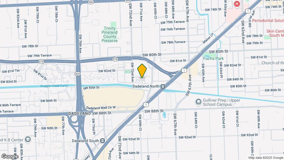 8335 SW 72nd Ave Map and Location Details