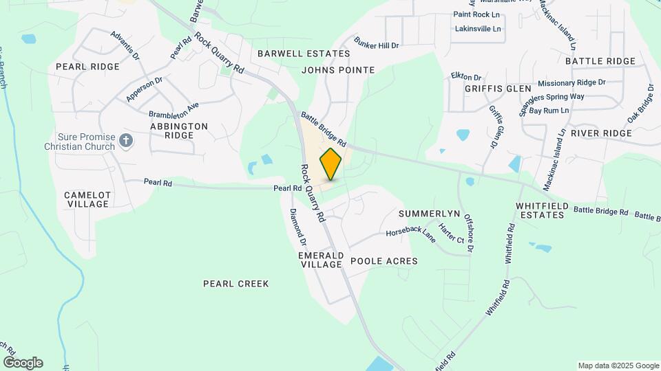 6316 Granite Quarry Dr Map and Location Details