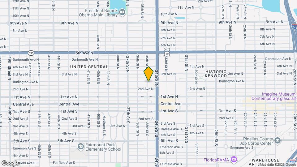 223 35th St N Map and Location Details