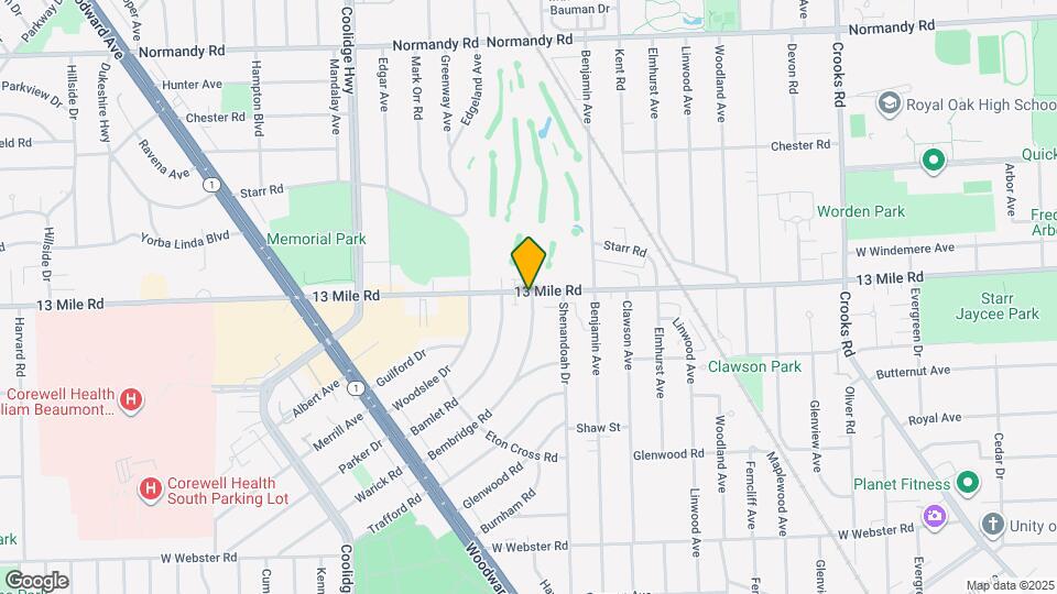 2717 W 13 Mile Rd Map and Location Details