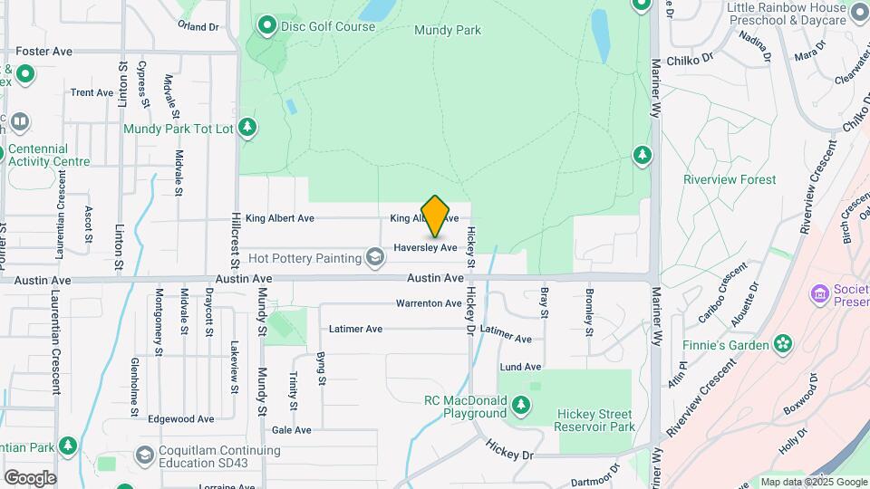 2445 Haversley Ave Map and Location Details
