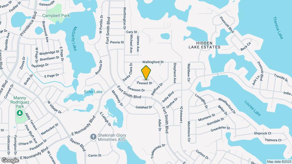 2084 Everest St Map and Location Details