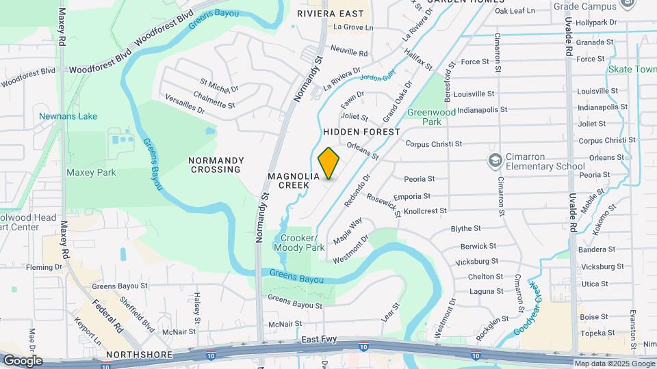 914 Grand Oaks Dr Map and Location Details