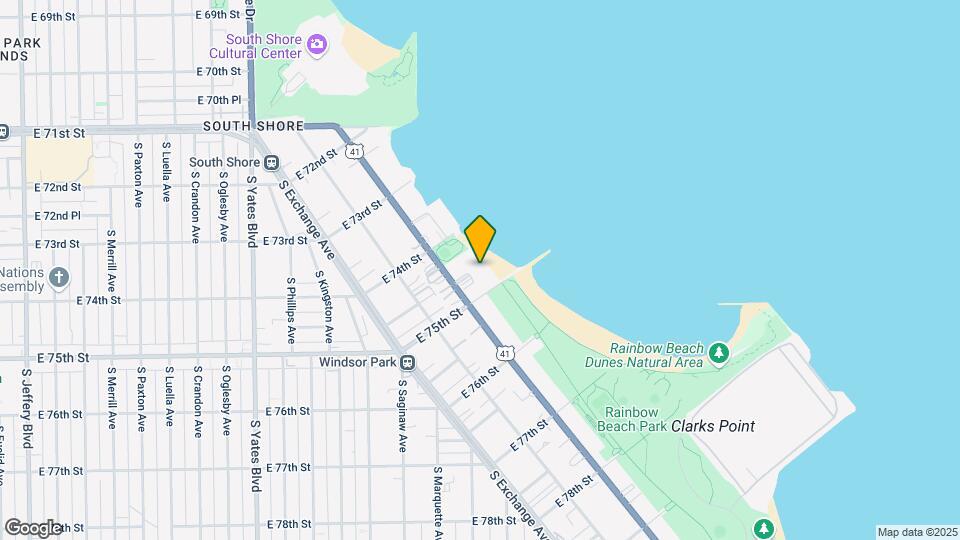 South Shore Beach Apartments Mapa y Detalles de la Ubicación