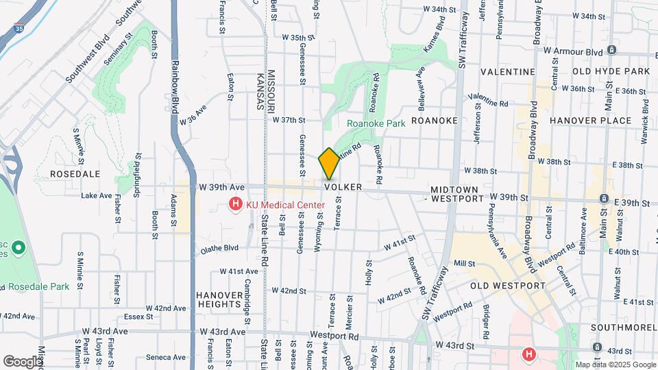 1412 W 39th St Map and Location Details