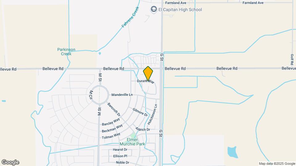 4895 Durant Way Map and Location Details