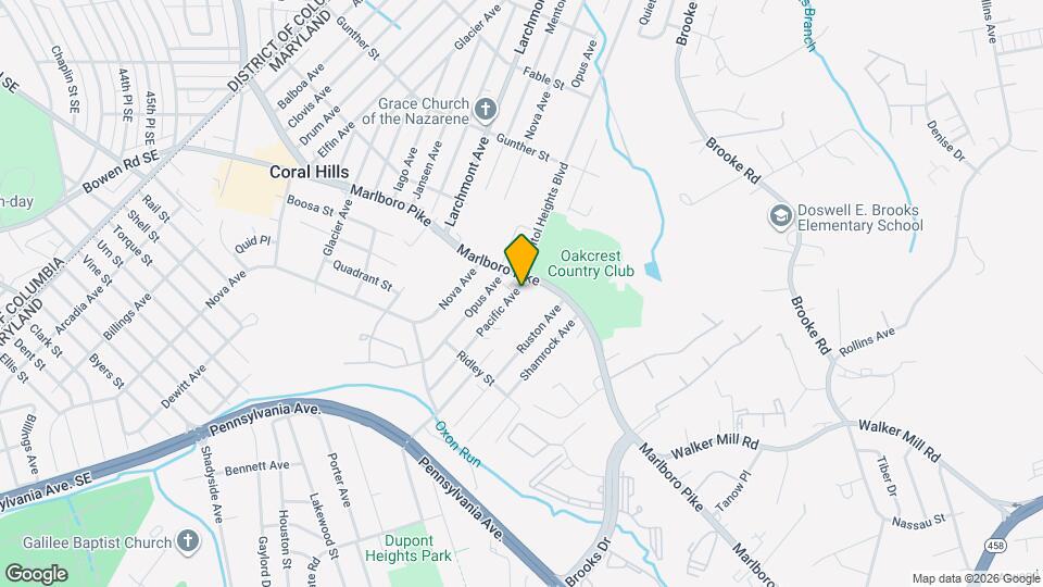 1404 Pacific Ave Map and Location Details