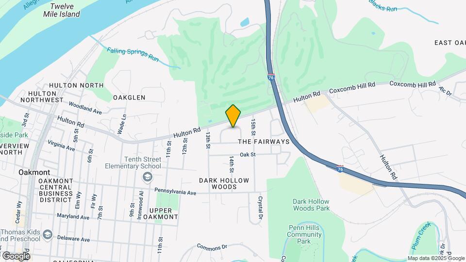 1412 Eaton Dr Mapa y Detalles de la Ubicación