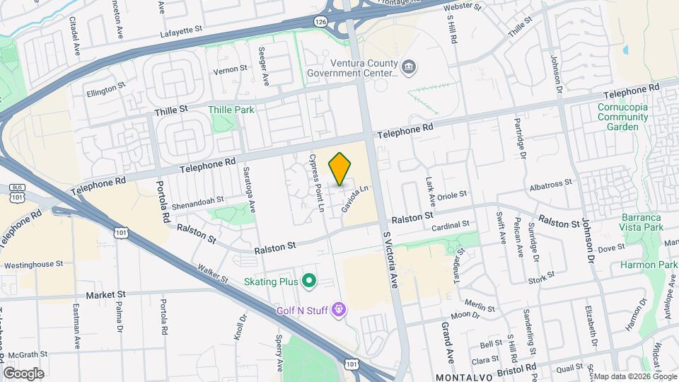 1275 Seacliff Ct Map and Location Details