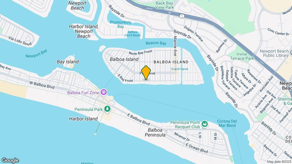 800 S Bayfront Map and Location Details