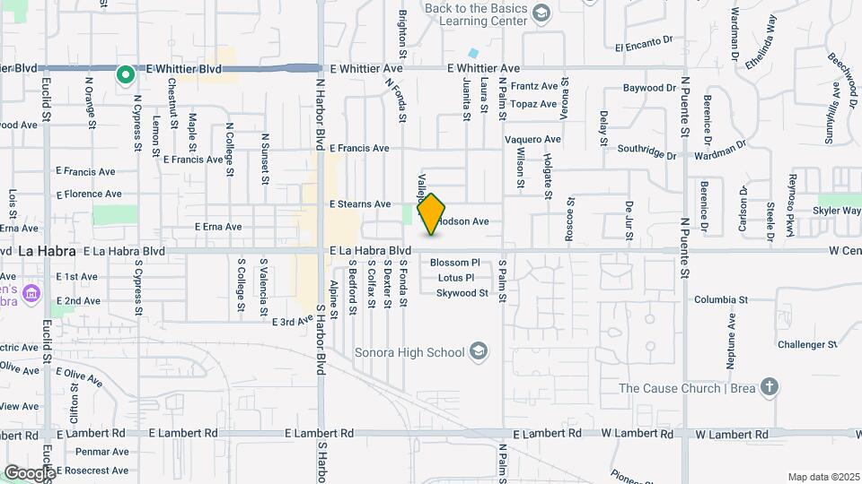 Palm West Apartments Map and Location Details