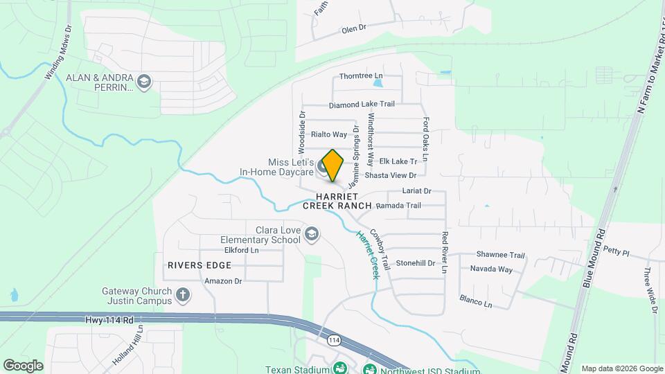 1724 Arbuckle Dr Map and Location Details