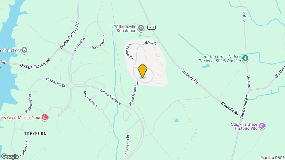 401 Loblolly Dr Map and Location Details