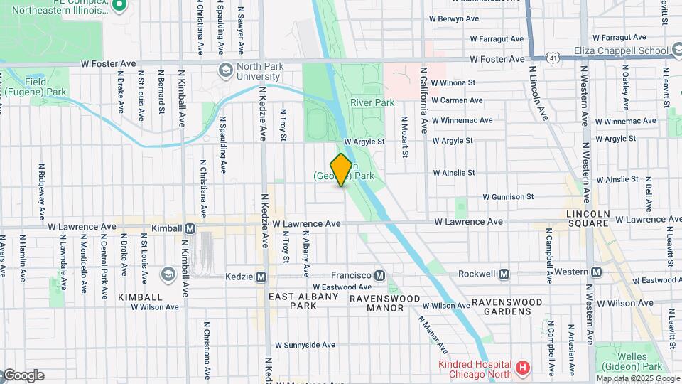 4850 N Sacramento Ave Map and Location Details